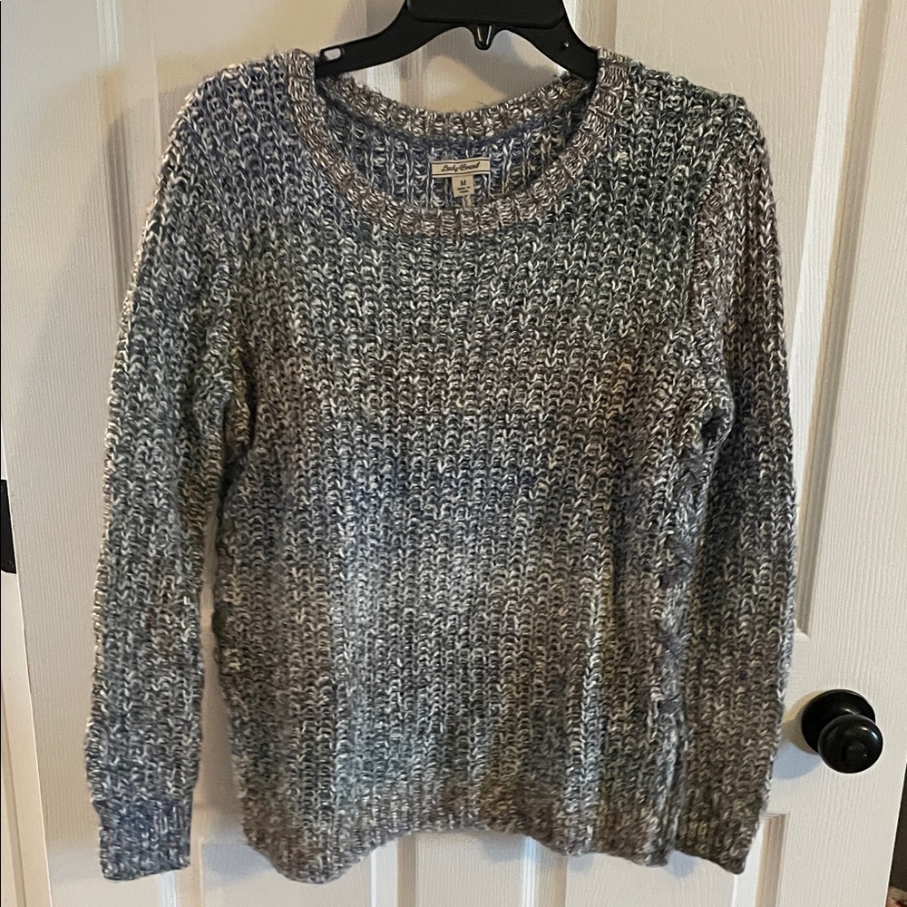 Lucky Brand Multicolor Knit Crew Neck Sweater